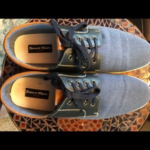 Blue, size 13 Oxford style men’s shoes